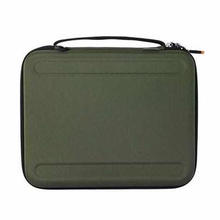 For iPad Pro 12.9 2022 / 2021 / 2020 / 2018 WIWU Parallel Hardshell Bag (Green)