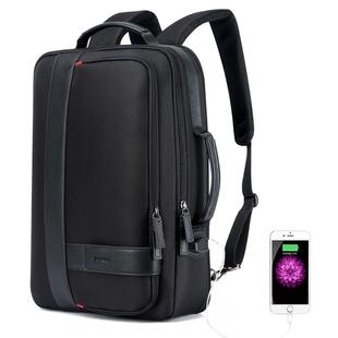 Bopai 751-006561 Large Capacity Business Casual Breathable Laptop Backpack with External USB Interface, Size: 29 x 16 x 44cm(Black)