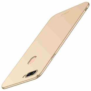 MOFI Frosted PC Ultra-thin Full Coverage Case for OPPO Realme 2(Gold)