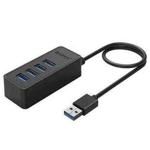 ORICO W5P-U3-100 4-Port USB 3.0 Desktop HUB with 100cm Micro USB Cable Power Supply(Black)