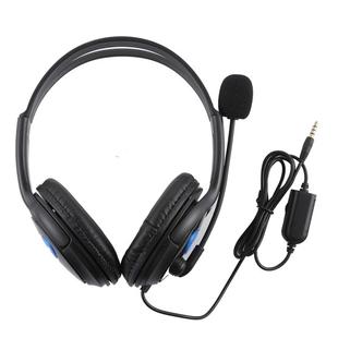AMD-01 3.5mm Plug Noise Reduction Stereo Surround Wired Headset with Microphone for Computer, PS4
