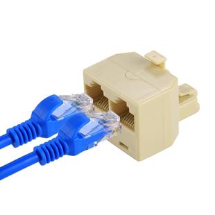 RJ45 Dual Ports LAN Ethernet Connector Network Adapter