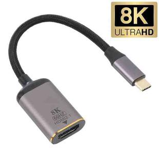 8K 60Hz HDMI Female to USB-C / Type-C Male Adapter Cable