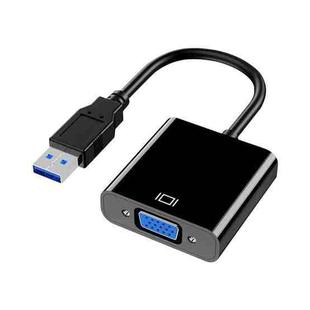HW-1501 USB to VGA HD Video Converter (Black)