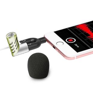R1 Mini Condenser Record Microphone, For Smart Phones, Tablets and Other Audio Device with 3.5mm Earphone Port(Green)