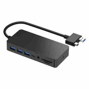 Rocketek SH702 11 in 1 USB 3.0 HUB Adapter with RJ45 for Surface Laptop 1 / 2