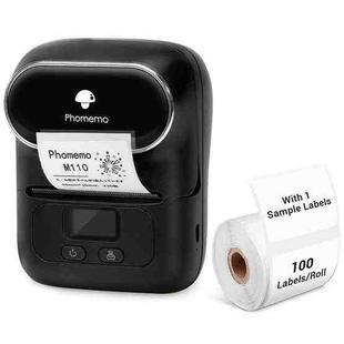 Phomemo M110 Home Handheld Mini Bluetooth Thermal Printer (Black)