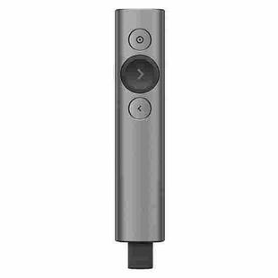 Logitech Spotlight 2.4Ghz USB Wireless Presenter PPT Remote Control Flip Pen (Grey)