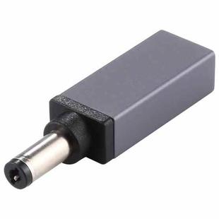 PD 18.5V-20V 5.5x2.1mm Male Adapter Connector (Silver Grey)