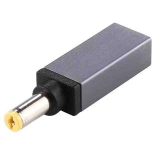 PD 18.5V-20V 5.5x1.7mm Male Adapter Connector(Silver Grey)