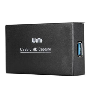 WIMI EC288 USB 3.0 HDMI 1080P Video Capture Device Stream Box, No Need Install Driver (Black)