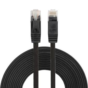 5m CAT6 Ultra-thin Flat Ethernet Network LAN Cable, Patch Lead RJ45(Black)