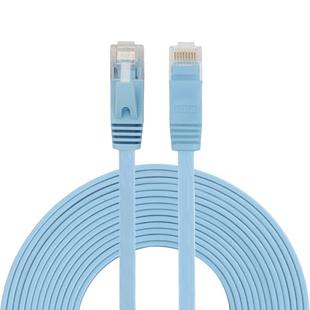 5m CAT6 Ultra-thin Flat Ethernet Network LAN Cable, Patch Lead RJ45(Blue)