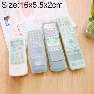 5 PCS Long Design Air Conditioning Remote Control Silicone Protective Cover, Size: 16*5.5*2cm
