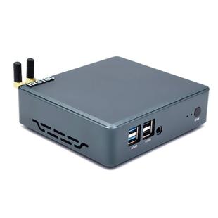 HYSTOU M2 Windows 10 / Linux / WES 7&10 System Mini PC without RAM and SSD, Intel Core i7-8565U 4 Core 8 Threads up to 1.8-4.6GHz, Support M.2, WiFi