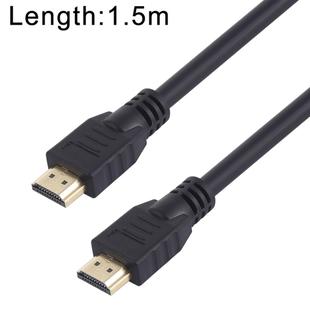Super Speed Full HD 4K x 2K 30AWG HDMI 2.0 Cable with Ethernet Advanced Digital Audio / Video Cable 4K x 2K Computer Connected TV 19 +1 Tin-plated Copper Version,Length: 1.5m