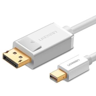 Ugreen MD105 1.5m 4K HD Thunderbolt Mini Display Port to DisplayPort Converter Cable(White)