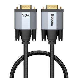 Baseus Enjoyment Series VGA Male to VGA Male Bidirectional Adapter Cable, Length: 3m