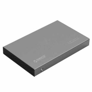 ORICO 2518S3 USB3.0 External Hard Disk Box Storage Case for 7mm & 9.5mm 2.5 inch SATA HDD / SSD (Grey)