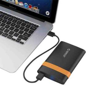 ORICO 2538U3 2.5 inch Tool Free USB 3.0 Micro B to SATA Hard Drive Enclosure Storage Case(Orange)