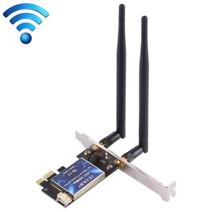 EDUP EP-9620 2 in 1 AC1200Mbps 2.4GHz & 5.8GHz Dual Band PCI-E 2 Antenna WiFi Adapter External Network Card + Bluetooth
