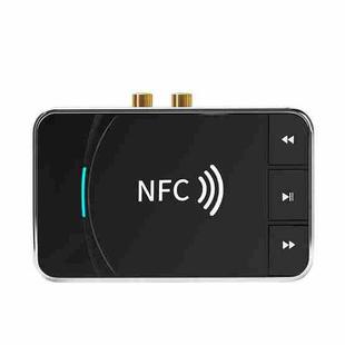 N100 NFC Desktop Bluetooth 5.0  Receiver & Transmitter Car Bluetooth Speaker Audio Adapter(Black)