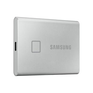 Original Samsung T7 Touch USB 3.2 Gen2 500GB Mobile Solid State Drives(Silver)
