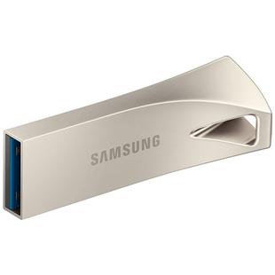 Original Samsung BAR Plus 256GB USB 3.1 Gen1 U Disk Flash Drives(Champagne Silver)