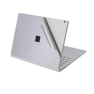 4 in 1 Notebook Shell Protective Film Sticker Set for Microsoft Surface Book 2 15 inch(Grey)