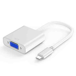basix H6 USB-C / Type-C to VGA Multi-function Converter, Cable Length: 15cm(White)
