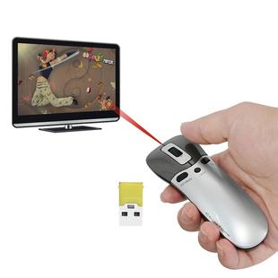 PR-05 2.4G Wireless 6D Gyroscope Fly Air Mouse Laser Pointer Pen Presenter for PC / Laptop Teaching Conference Speech