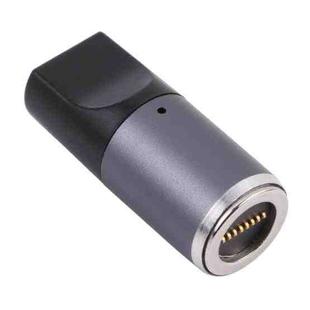 USB-C / Type-C Female to 8 Pin Magnetic DC Round Head Free Plug Charging Adapter