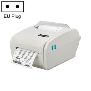POS-9210 110mm USB +  Bluetooth POS Receipt Thermal Printer Express Delivery Barcode Label Printer, EU Plug(White)