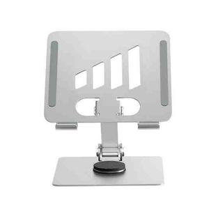 L-14 Aluminum Alloy Foldable Rotating Laptop/Tablet Stand(Silver)