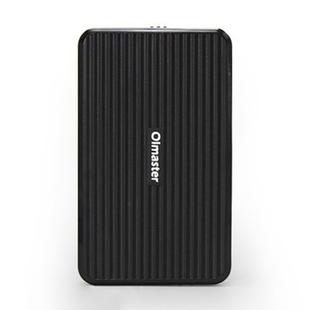 OImaster EB-2506U3 SATA USB 3.0 Interface HDD Enclosure for Laptops, Support Thickness: 7.0-12.5mm (Black)