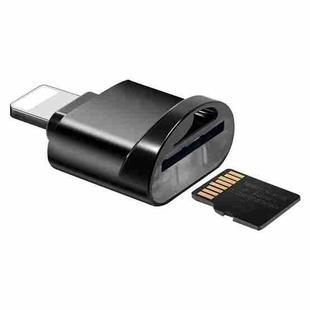 8 Pin to TF Card Adapter Mini TF Card Reader(Black)