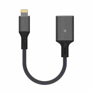 8 Pin to USB OTG Adapter Cable, Suitable for Systems Above IOS 13 (Grey)