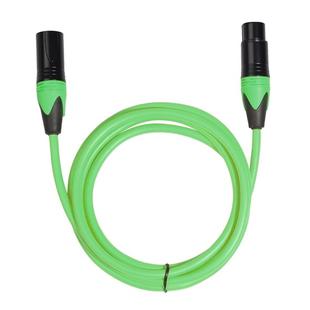 XRL Male to Female Microphone Mixer Audio Cable, Length: 1m (Green)