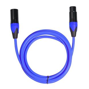 XRL Male to Female Microphone Mixer Audio Cable, Length: 1m (Blue)