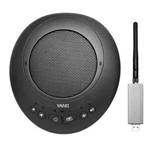 YANS YS-M31 2.4G Video Conference Wireless Omnidirectional Microphone(Black)