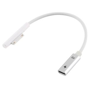 Pro 9 / 8 / 7 / 6 / 5 / 4 / 3 to USB-C / Type-C Female Interfaces Power Adapter Charger Cable(White)