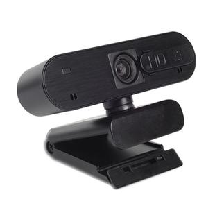 H703 2.0 Mega Pixels Full HD 1080P Drive-free Auto Focus USB Computer Camera with Dual Omnidirectional Noise Reduction Microphone(Black)