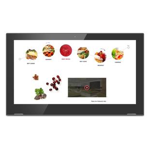 HSD1703 Touch Screen All in One PC with Holder, 2GB+16GB, 15.6 inch LCD Android 8.1 RK3288 Octa-core Cortex A53 1.5G, Support OTG & Bluetooth & WiFi(Black)