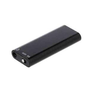 16GB USB Recorder Pen MP3 Player Meeting Listening Class Old Man Memory Pen(Black)
