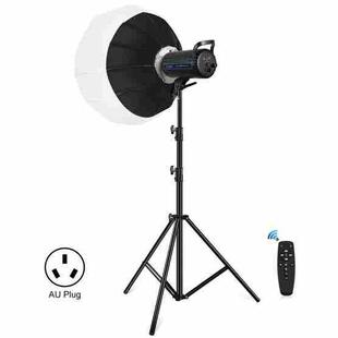 PULUZ 150W 5600K Studio Video Light + 2.8m Light Holder + 65cm Foldable Lantern Softbox Photography Kit(AU Plug)