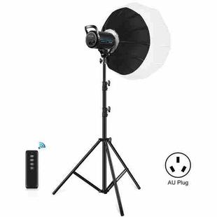 PULUZ 100W 5600K Studio Video Light + 2.8m Light Holder + 65cm Foldable Lantern Softbox Photography Kit(AU Plug)