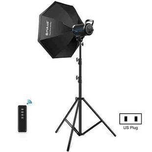 PULUZ 100W Photo Studio Strobe Flash Light Kit with Softbox Reflector & Tripod(US Plug)