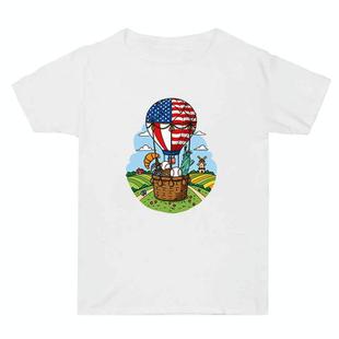 Summer Baggy Cotton Short Sleeve T-shirt Custom Made Print On Your Demand, Size: XXXL (White-3)