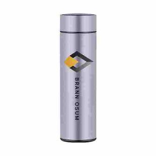 Smart Temperature Display Stainless Steel Thermos Cup Laser Print On Your Demand (Light Purple)