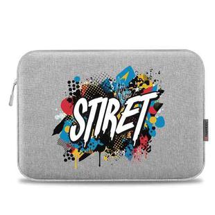 HAWEEL Print On Your Demand 15 inch Tablet Sleeve Case Zipper Briefcase Bag for 14-15 inch Laptop (Grey)